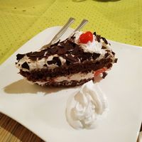 Black forest cake at Verde in Basel