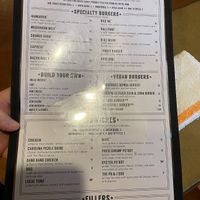 Good choices. Wife and I had Beyond burgers. Son had real meat. All good!!!!! Fries are awesome.   at Two Roads Tavern in Kill Devil Hills
