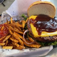 I am vegetarian so regular cheese. But amazing    at Two Roads Tavern in Kill Devil Hills