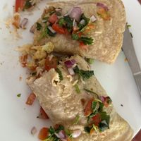   at Aum Cafe in Varanasi