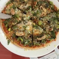   at Aum Cafe in Varanasi