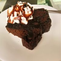 Vegan Dessert at Aum Cafe in Varanasi