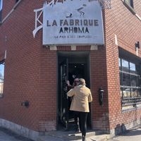 Outside  at La Fabrique Arhoma in Montreal
