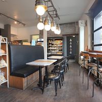 Excellent bakery with some vegan products at La Fabrique Arhoma in Montreal