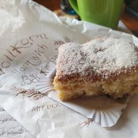 Coconut cake at Vollkornbäckerei Hartwich in Berlin