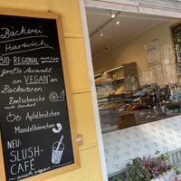 sign  at Vollkornbäckerei Hartwich in Berlin