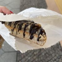 Walnuss Ecke with Lots of chocolate  at Vollkornbäckerei Hartwich in Berlin