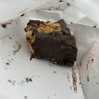 Not a pretty pic, but this hazelnut cake-thingy was insane  at Vollkornbäckerei Hartwich in Berlin