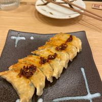 Vegan gyoza at Gyozaoh Dotonbori in Osaka