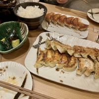   at Gyozaoh Dotonbori in Osaka