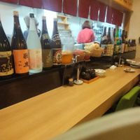 Interior at Gyozaoh Dotonbori in Osaka