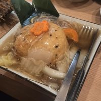 Tofu ball at Gyozaoh Dotonbori in Osaka
