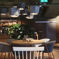 Cozy space at Downtown Camper Cafe in Stockholm