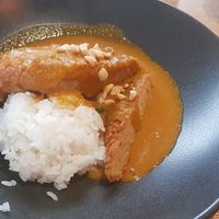 Seitan Katsu Curry at Dylan's in Menai Bridge