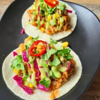Jackfruit taco at Gypsy Tapas House in Fremantle
