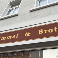 So werden die Kunden gerne begrüßt. at Kuchenhimmel & Brotfein in Leipzig