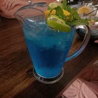 Blue Moon Cocktail at Mr Hong in West End