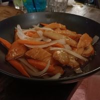 Vegan Plum Sauce BBQ Pork at Mr Hong in West End