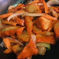 Pork   at Mr Hong in West End