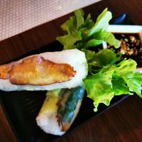 Duck cold rolls at Mr Hong in West End