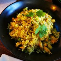 Singapore rice at Mr Hong in West End