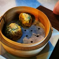 Shumai dumpling thingos at Mr Hong in West End