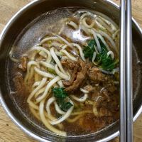 Handmade ramen (NT$40) at Tiān Chú SùShí 天廚素食 in Taichung