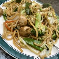 Noodles w veggies  at Tommy's Wok in Carmel-by-the-sea
