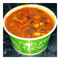 Vegetarian Chili at ATL - Nature's Table in Atlanta