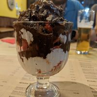 Fragole con la Panna at Sora Lella Roman Vegan Restaurant in Edinburgh