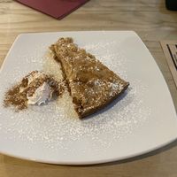 Biscoff Cheesecake at Sora Lella Roman Vegan Restaurant in Edinburgh