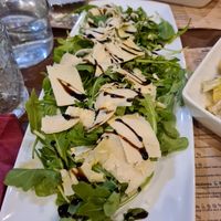 Rocket salad at Sora Lella Roman Vegan Restaurant in Edinburgh