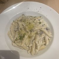 Penne quattro formaggi   at Sora Lella Roman Vegan Restaurant in Edinburgh