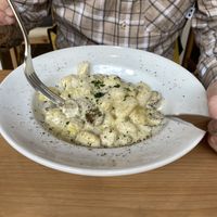 Gorgonzola gnocchi  at Sora Lella Roman Vegan Restaurant in Edinburgh