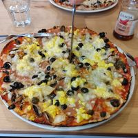 capricciosa at Sora Lella Roman Vegan Restaurant in Edinburgh