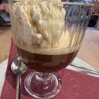 Affogato ❤️  at Sora Lella Roman Vegan Restaurant in Edinburgh