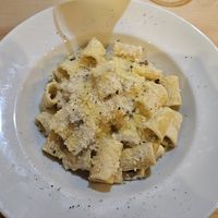 Carbonara at Sora Lella Roman Vegan Restaurant in Edinburgh