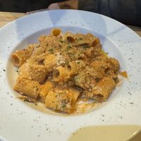 “Bacon, sausage and egg” mezze   at Sora Lella Roman Vegan Restaurant in Edinburgh