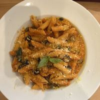 Penne all’Arrabbiata  at Sora Lella Roman Vegan Restaurant in Edinburgh