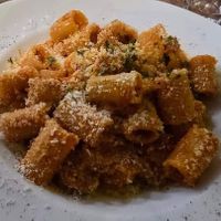 Mezza Maniche alla Zozzona. at Sora Lella Roman Vegan Restaurant in Edinburgh