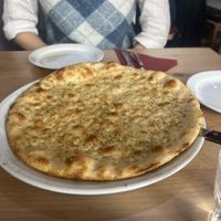 Rosemary thin focacciaa  at Sora Lella Roman Vegan Restaurant in Edinburgh