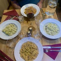 Penne a la vodka & gnocchi  #Veganuary at Sora Lella Roman Vegan Restaurant in Edinburgh