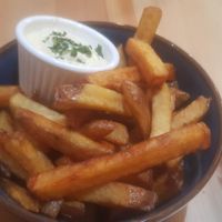 Patatine fritte at Sora Lella Roman Vegan Restaurant in Edinburgh