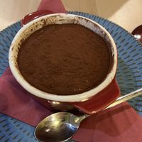 Tiramisu  at Sora Lella Roman Vegan Restaurant in Edinburgh