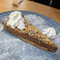 £9 tart! at Sora Lella Roman Vegan Restaurant in Edinburgh