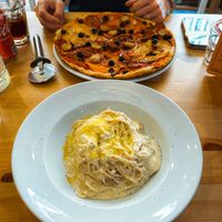   at Sora Lella Roman Vegan Restaurant in Edinburgh