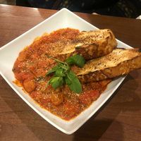 Trippa alla romana at Sora Lella Roman Vegan Restaurant in Edinburgh