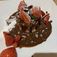 ricotta romana at Sora Lella Roman Vegan Restaurant in Edinburgh