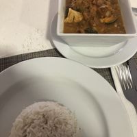 Bean stew   at Lan's Pizzeria in Sao Miguel