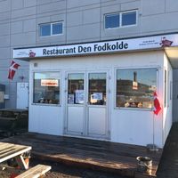 The hotdog stand/grill bar. at Restaurant Den Fodkolde in Aalborg
